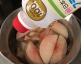 かたい桃の食べ方〜(o˘◡˘o)♡作り方5写真