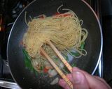 ホタテと温野菜のパスタ◇バター醤油風味作り方4写真