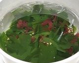 白いキクラゲと海草のサラダ作り方1写真