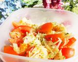 10分で♪トマト塩レモンのオニオンサラダ作り方5写真