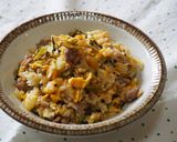 高菜チャーハン♪豚こま入りで旨味アップ！作り方6写真