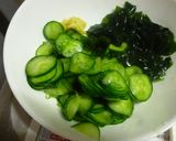 きゅうりと生姜の酢の物♪生姜がさっぱり♪作り方3写真