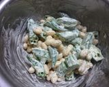 大豆とオクラのマヨネーズサラダ♪ねばほく作り方3写真