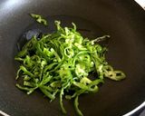 ピーマンとひき肉だけ！絶品麻婆ピーマン☆作り方2写真