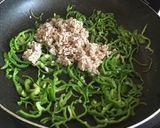 ピーマンとひき肉だけ！絶品麻婆ピーマン☆作り方3写真
