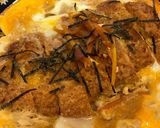 手抜き料理☆チキンカツの卵とじ作り方5写真