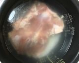 夏バテ、妊婦さんに♪炊飯器で中華風鶏がゆ作り方3写真