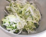 大根とツナのねぎ塩サラダ作り方1写真