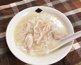 夏バテ、妊婦さんに♪炊飯器で中華風鶏がゆ作り方6写真