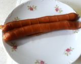 え？食パンでホットドック！作り方2写真