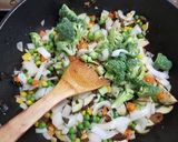 チチタケの旨味を生かした野菜炒め（＾＾）作り方6写真
