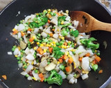 チチタケの旨味を生かした野菜炒め（＾＾）作り方7写真