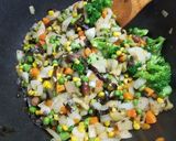 チチタケの旨味を生かした野菜炒め（＾＾）作り方8写真