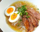 満腹ヘルシー★白滝麺の冷やし醤油ラーメン作り方7写真