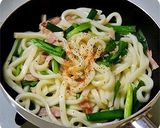 デート前要注意！ペペロンnaニラ玉うどん作り方4写真