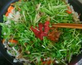 超簡単！豆苗とえのきのピリ辛豆板醤炒め♥作り方5写真