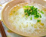 満腹ヘルシー★白滝麺の冷やし醤油ラーメン作り方8写真