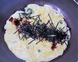 夏休み、オクラ入りの卵焼きをお子さんと~作り方4写真