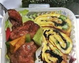 夏休み、オクラ入りの卵焼きをお子さんと～作り方5写真