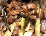 旨味ぎっしり！豚皮のネギ焼き作り方3写真