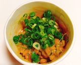 天出汁で食べる納豆春巻き作り方1写真