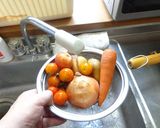 最速の玉葱の皮のブロードのカレー作り方3写真