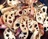 蓮根のにんにく炒め作り方3写真