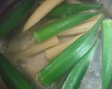 ひんやり♪海老と野菜の白だしドーム作り方2写真