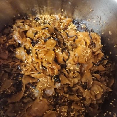 みーちゃん様 しょうがの佃煮 2 新しょうがの佃煮」ご飯のお供に最高です！甘辛な味付けとピリッ
