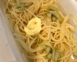 超簡単、生ワカメとしらすの和風パスタ！作り方2写真