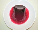 「赤紫蘇ゼリー（干し柿入り）」作り方11写真