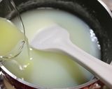 柚子の手作りカルピス風。(乳酸飲料)作り方3写真