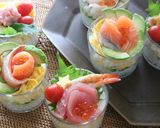 お祝いに　華やかカップ寿司作り方11写真