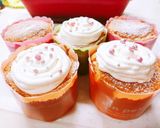 ふんわり♡カップのシフォンケーキ作り方15写真