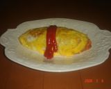 豚バラで！食堂のオムライス！作り方7写真