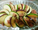 犬ご飯 夏野菜のチーズ焼作り方4写真