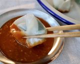 韓国風ニラだけ餃子作り方6写真
