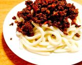 食欲がない夏に！肉味噌冷やしうどん♪作り方8写真