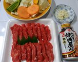 平面ホットプレートで簡単！おうち焼き肉作り方1写真