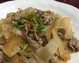 大根の丼タレ炒め作り方4写真