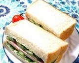 クミン＆レモン風味のさわやかハムサンド作り方11写真
