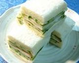 クミン＆レモン風味のさわやかハムサンド作り方16写真