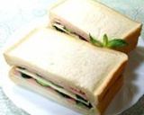 クミン＆レモン風味のさわやかハムサンド作り方17写真