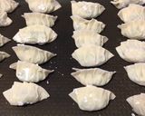 鶏ひき肉と蒟蒻と白菜のヘルシー餃子作り方4写真
