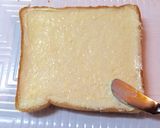 揚げないハムチーズフライ擬のせ➕トースト作り方6写真