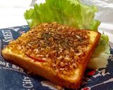 揚げないハムチーズフライ擬のせ➕トースト作り方12写真