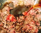 すき焼き風牛丼作り方4写真