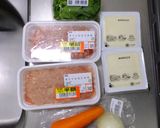 鶏挽肉と豆腐の作り方1写真