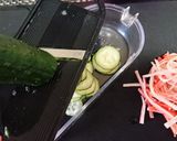 超簡単！【胡瓜とワカメの昆布ポン酢和え】作り方2写真