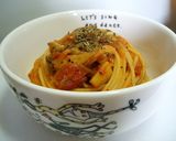きのこのトマト煮♪(&パスタ)作り方4写真
